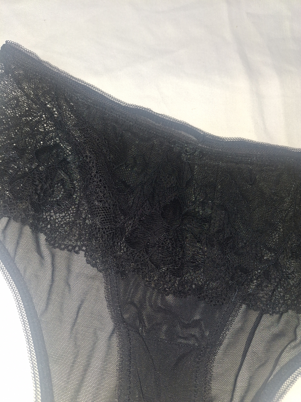 Wacoal Black Lace & Mesh Bikini Panty